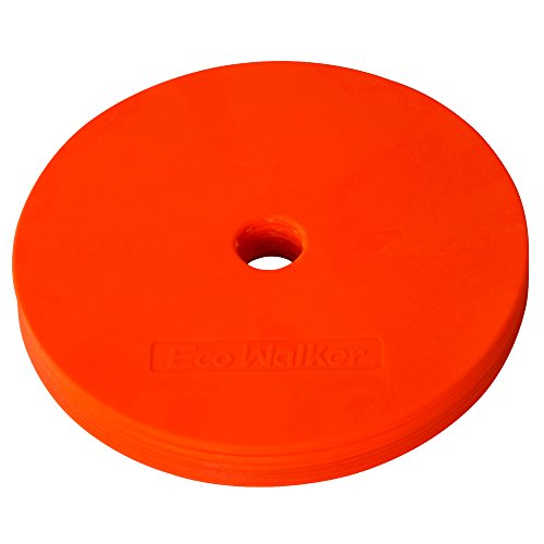 Flat Cones Spot Markers Soccer Basketball Sports Speed Agility Training - color: Yellow