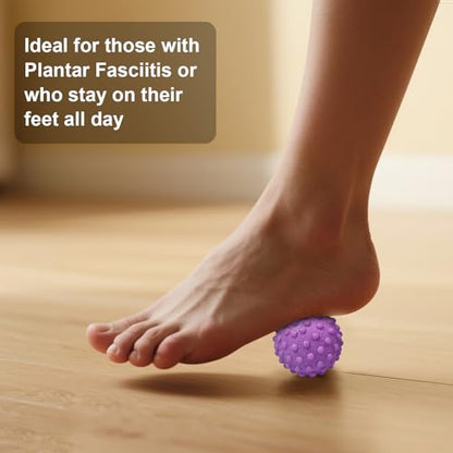 Foot Massage Ball Myofascial Release, Pain Relieve from Plantar Fasciitis - color: 3 Massage Ball