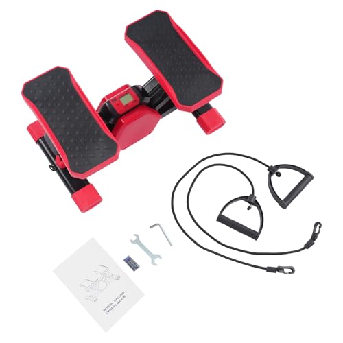 Stair Stepper W/Resistance Bands, Hydraulic Resistance Fitness Steppers