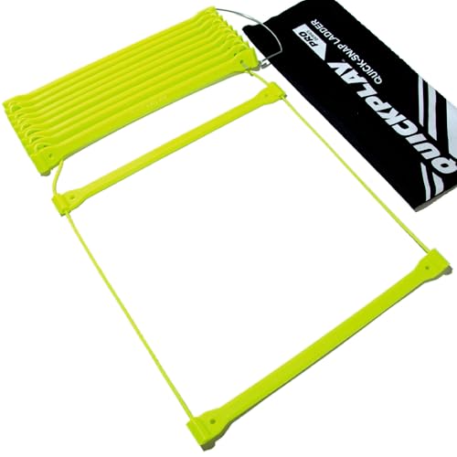 QUICKPLAY Agility Ladder - Adjustable Speed & Footwork Trainer