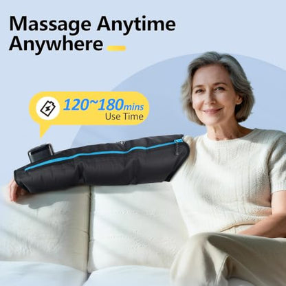 Comfytemp Air Compression Arm Massager S, Arm Sequential Compression Device - size: S, 8.5"~13"