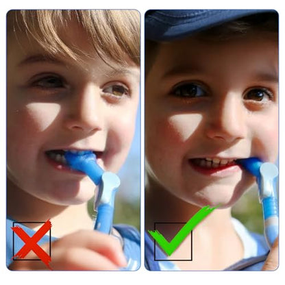 8Pcs Bite Valve Replacement Mouthpiece Valve Hydration Bladder Accessories - color: Blue