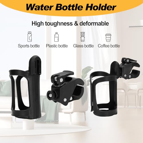 Walking Pad Handle Bar Only, with Cup and Phone Holder, Stainless Steel