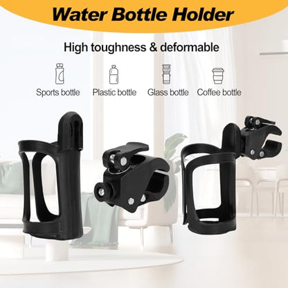 Walking Pad Handle Bar Only, with Cup and Phone Holder, Stainless Steel