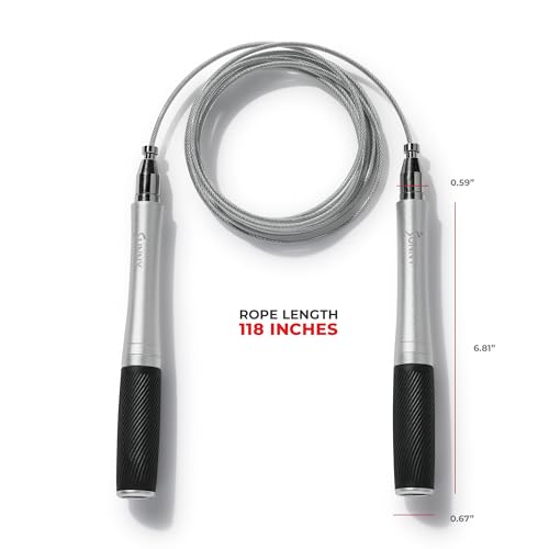 Sunny Health & Fitness Exercise Jump Rope for Home Gym Workouts