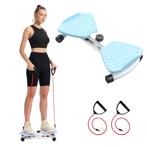 HOTWAVE Waist Twister Board,Home Exercise Equipment for Men & Women - color: Blue