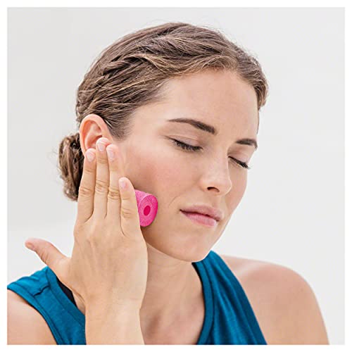 BLACKROLL - Micro Foam Roller, Small Deep Tissue Massage Tool for Feet, Hands, and Arms, Use for Travel, Exercise and Muscle Recovery and Plantar Fasciitis Relief, 6cm (2.3") x 3cm (1.2") - color: Pink