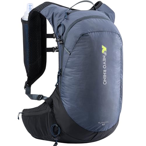 N NEVO RHINO 17L Hydration Backpack, Water Backpack with 500ml Soft Flask - color: Blue