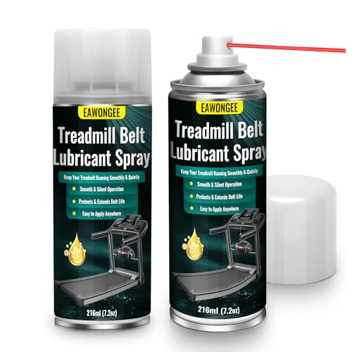 EAWONGEE Treadmill Belt Lubricant Spray 2-Pack 7.2oz - size: 2 Pack