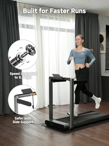 WalkingPad X Series Folding Treadmill, Smart Vertical Fold - color: Deep Black
