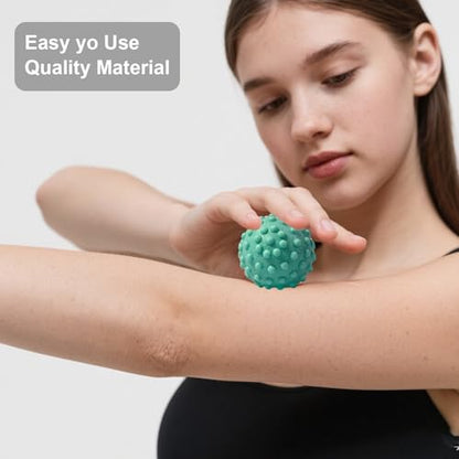 Foot Massage Ball Myofascial Release, Pain Relieve from Plantar Fasciitis - color: 3 Massage Ball