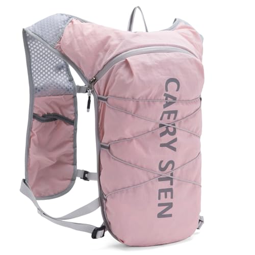 Carey STEN Hydration Backpack Running Vest for Women 1.5L Water Bag - color: Pink
