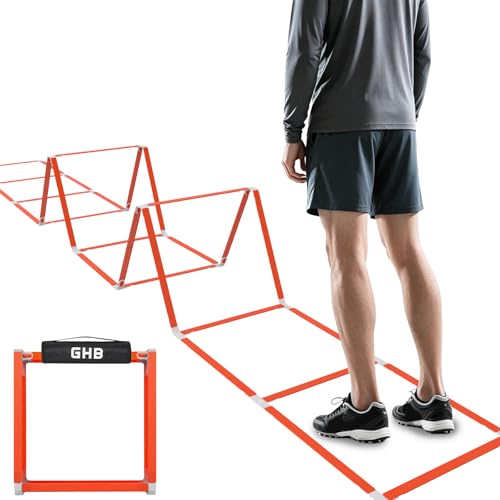 GHB Tangle-Free Agility Ladder Hurdles, 15ft 11 Rungs