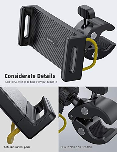Lamicall Tablet Holder Mount for Spin Bike - Fast Position, Full Adjustable