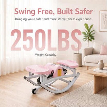 Rock Stepper Side to Side 250 Lbs Capacity Exercise Equipment Digital