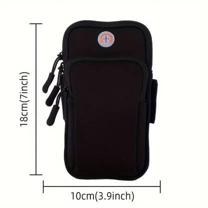 Waterproof Running Arm Bag for Mobile Phones - Securely Store Your Phone While Exercising