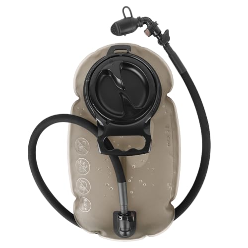 PETAC GEAR Hydration Bladder, Ultra Durable Water Reservoir Bag with Insulated Tube for Hydration Pack for Cycling, Hiking, Running, Climbing, Biking - size: 2L