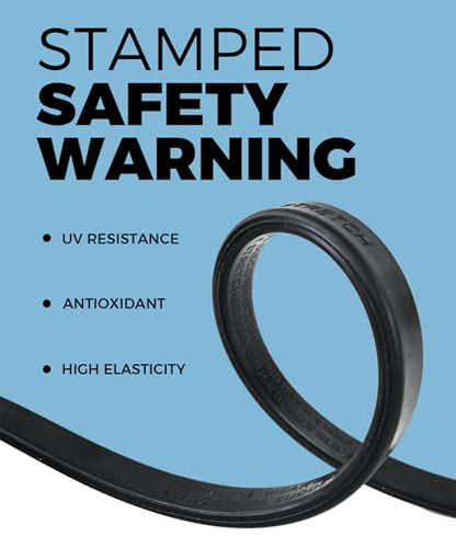31 Inch Bungee Cords with Hooks, 10 Pack EPDM Rubber Straps - size: 31" long*10Pack