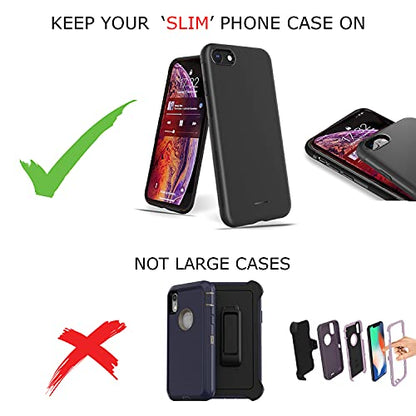 RevereSport Armband for iPhone 17/16/15/14/13/12. Running Phone Arm Holder for Sports, Gym Workouts and Exercise - size: 6.1" Screen