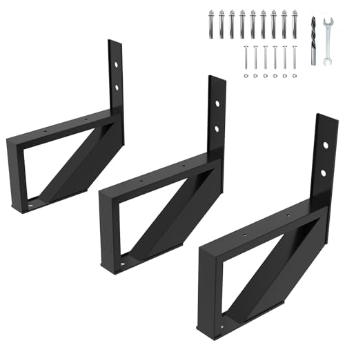Steel Stair Step Riser 1-Step 3 Pack, Sturdy Metal Stair Stringer - size: 1 Step