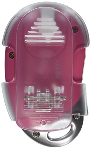 Pedusa PE-771 Tri-Axis Multi-Function Pocket Pedometer (Pink with Holster/Belt Clip)
