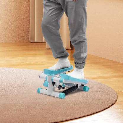 Mini Stepper Machine Hydraulic Drive Non Slip Pedals Fitness Stepper for Home Gym Office Workout Portable Exercise Equipment 43x30x20cm