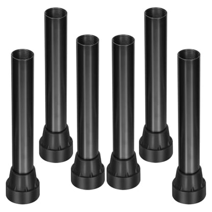 BESPORTBLE Trampoline Leg Replacement Parts Trampoline Leg with Pad Covers Stainless Steel Tube Outdoor Weather-Resistant Accessories 6 Piece Set 7.48X1.57X1.57 Inch