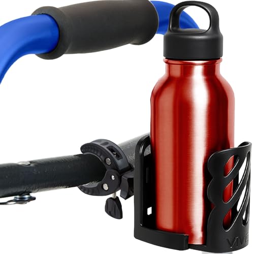 Vive Cup Holder (XL) - for Rolling Walker, Rollator, Wheelchair, Scooter