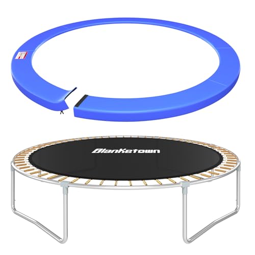 Trampoline Replacement Pad, Thick UV/Water Resistant Spring Cover 10-16FT - color: Blue, size: 10FT