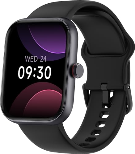 1.91" Smart Watch for Men Women with ALEXA, Fitness Watch for Android iOS - color: Black