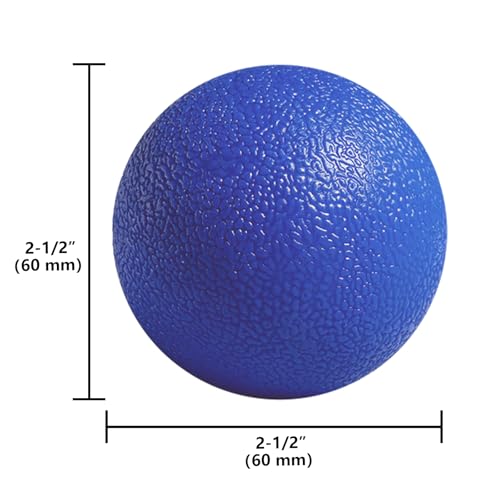 GOGO Massage Lacrosse Ball for Physical Therapy, Myofascial Release, Yoga Deep Tissue, Trigger Point, Muscle Soreness (Hot Pink) - color: Hot Pink