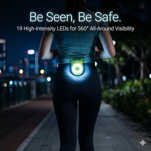 Clip-On Personal Safety Alarm 130dB for Women with LED Strobe