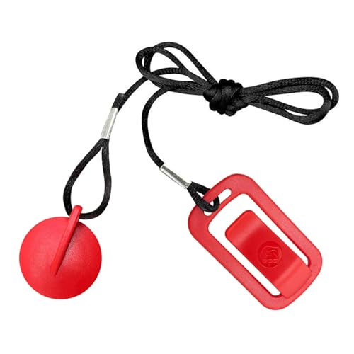 Treadmill Safety Key for Most NordicTrack Proform Image Weslo Reebok Epic Gold's Gym Freemotion and Healthrider Treadmills - color: Red