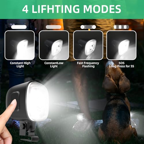SEVENKA 2 Headlights for Shoes, Flashlight Attachment, Accessories for Kids Adult Sandals, Clip on Clog Headlamp, Light Up Charms