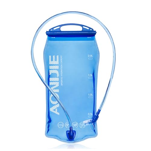 JEELAD TPU Hydration Bladder Water Bladder Ultra-Durable Water Storage Bladder for Hydration Backpacks Outdoor Hiking Running Cycling Camping Climbing - size: 01 - 2L - TPU Water Bladder