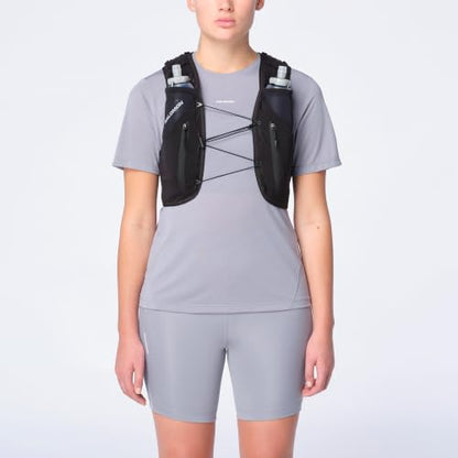 Salomon Unisex Advance Skin 12 | 12 Liter Hydration Trail Running Vest - color: Black, size: Medium