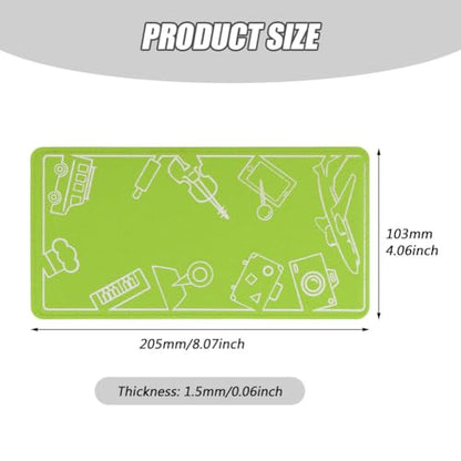 Airplane Phone Holder, Flexible Silicone Phone Holder - color: Green