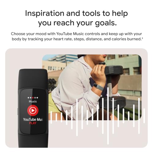 Google Fitbit Charge 6 - Fitness Tracker - Gold/Coral - color: Gold Case w/ Red Band