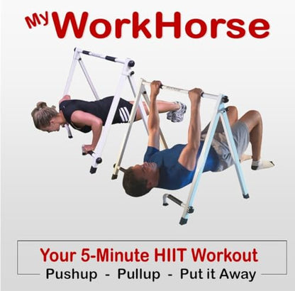 My Portable Pull-up Bar – My 5-Minute Push-Pull Workout