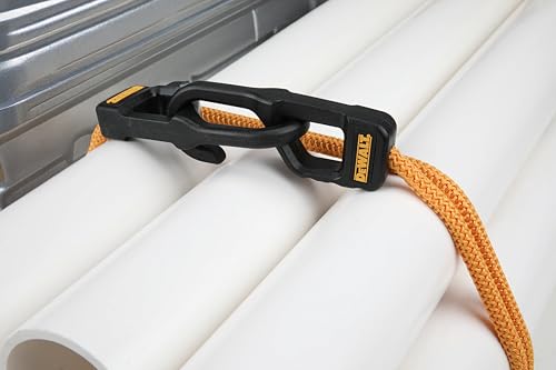 DEWALT 24" Premium Round Bungee Cords, Interlocking Quick-Pull Notch, 4-PK - size: 24"