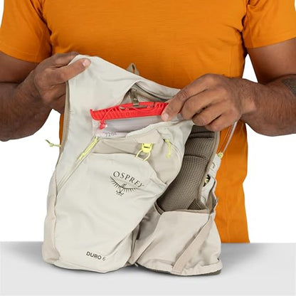 Osprey Duro 6L Men's Running Hydration Vest with Hydraulics Soft Flasks - color: Black, size: Medium