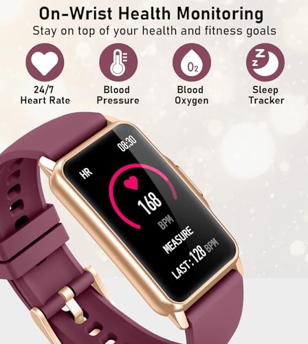 Smart Watch Health Fitness Tracker with 24/7 Heart Rate, Blood Oxygen Blood Pressure Sleep Monitor, 115 Sports Modes, Step Calorie Counter Pedometer IP68 Waterproof for Android and iPhone Women Men