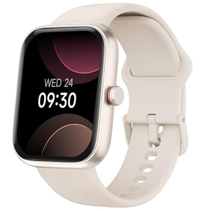1.91" Smart Watch for Women with ALEXA, Fitness Watch for Android iOS Phone - color: Beige