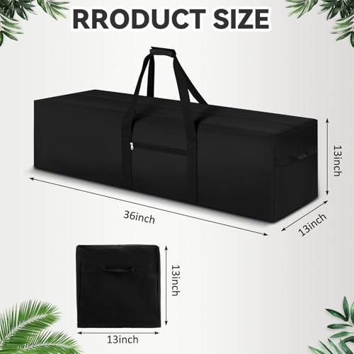1 Pcs 36 x 13 x 13, 100 L Versatile Large Duffle Bag, Black - color: Black, size: 36 x 13 x 13 Inch, 100 L