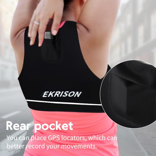 Running Vest Chest Running Sport Gear for Outdoor Sports Gym - size: X-Large Short
