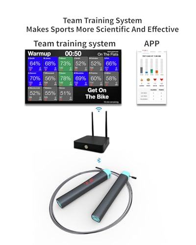 Smart Jump Rope with Counter, Bluetooth Fitness Skipping Rope