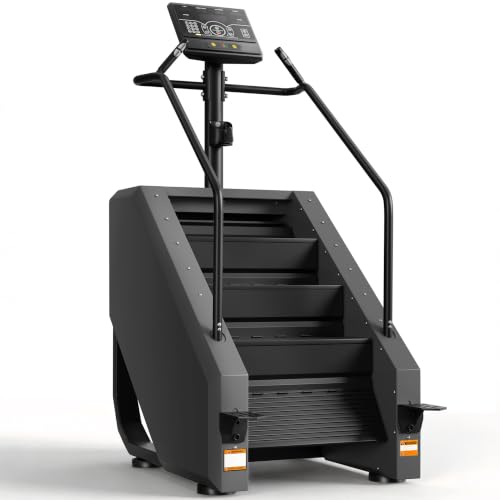 HulkFit Stair Stepper Machine with 15 Resistance Levels for Home Gym