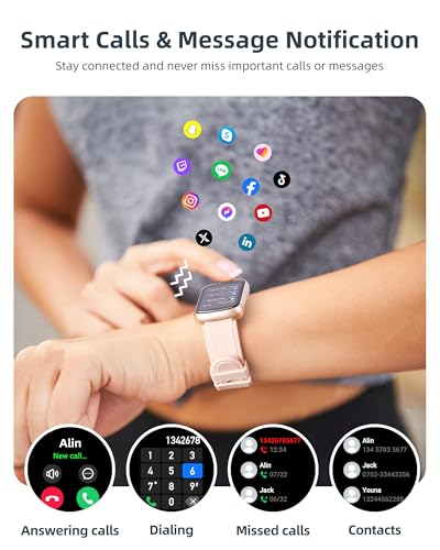 Fitness Tracker with Step Counter/Calories/Stopwatch, Heart Rate Monitor