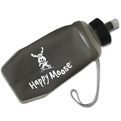 0.5 Liter Ultra Light Soft Water Bottle with Wrist Strap, BPA Free, TPU Material, for Running