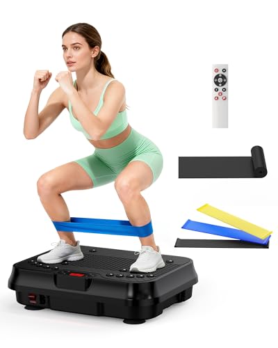 Vibration Plate Exercise Machine for Lymphatic Drainage and Weight Loss